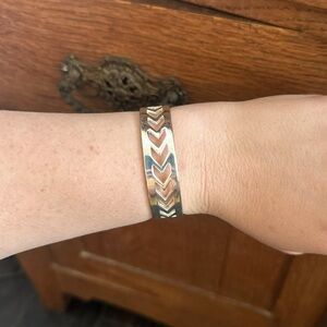 Silver Cuff Rustic Cuff Bracelet